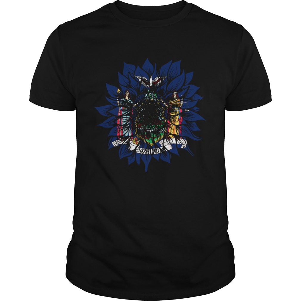 Sunflower New York Flag shirt