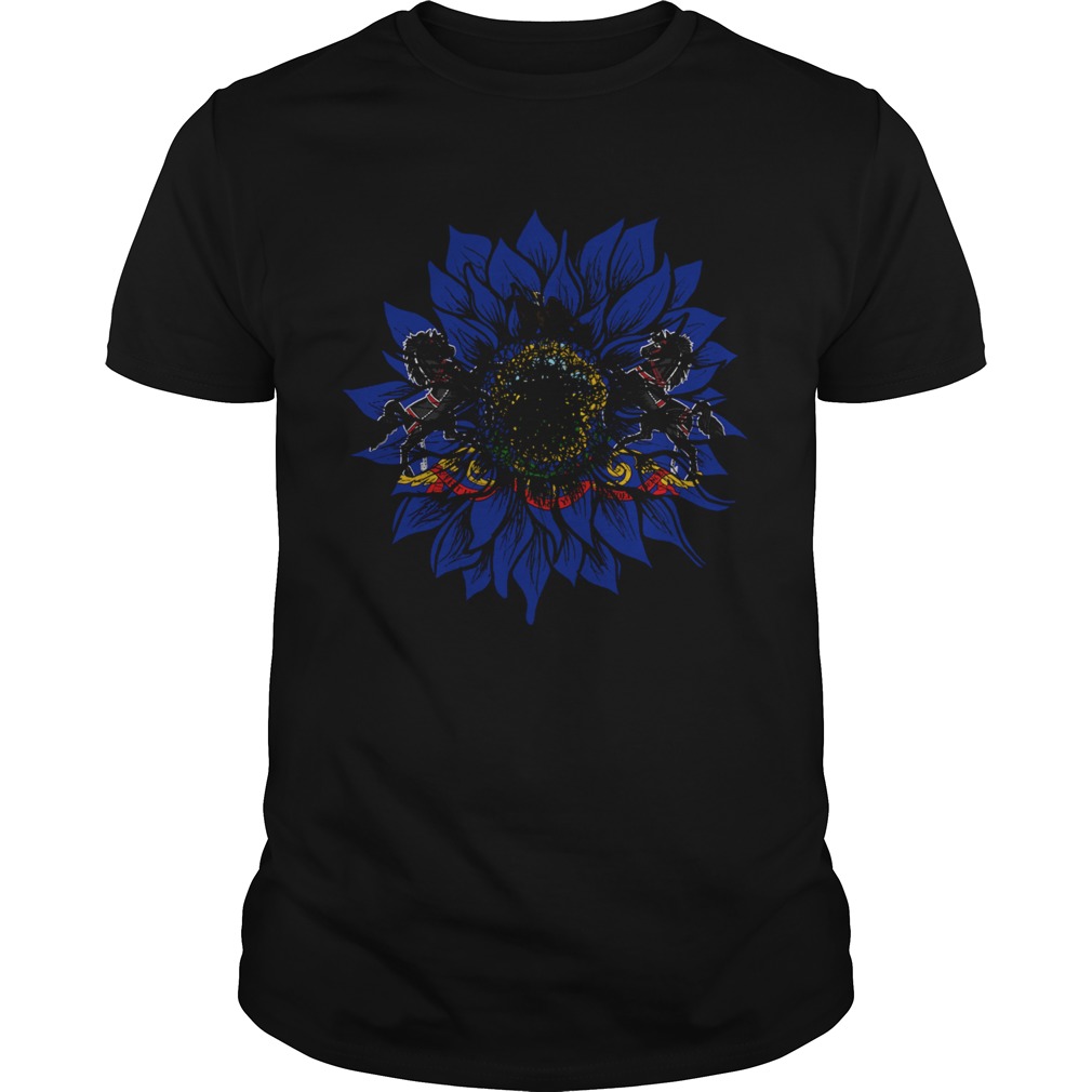 Sunflower Pennsylvania Flag  Unisex