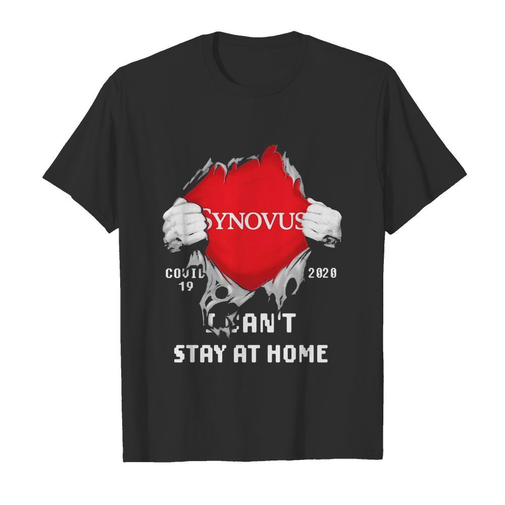 Synovus I can’t stay at home Covid-19 2020 superman shirt