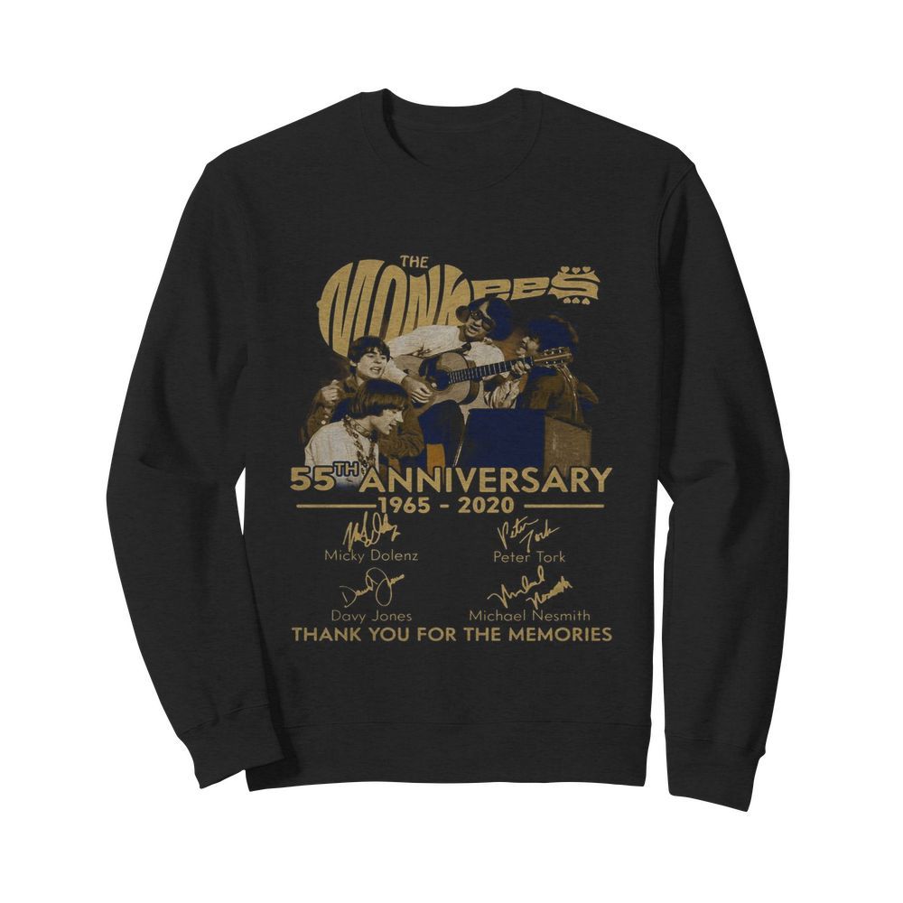 TNT The Monkees 55 Years Anniversary 1965 – 2020  Unisex Sweatshirt