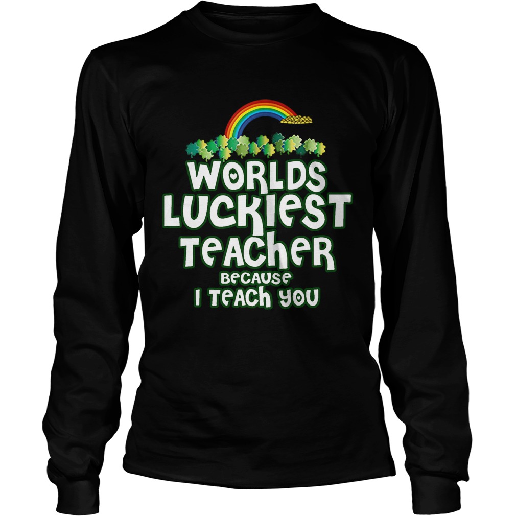 Teacher For St Pats Day St Patricks Day  Long Sleeve