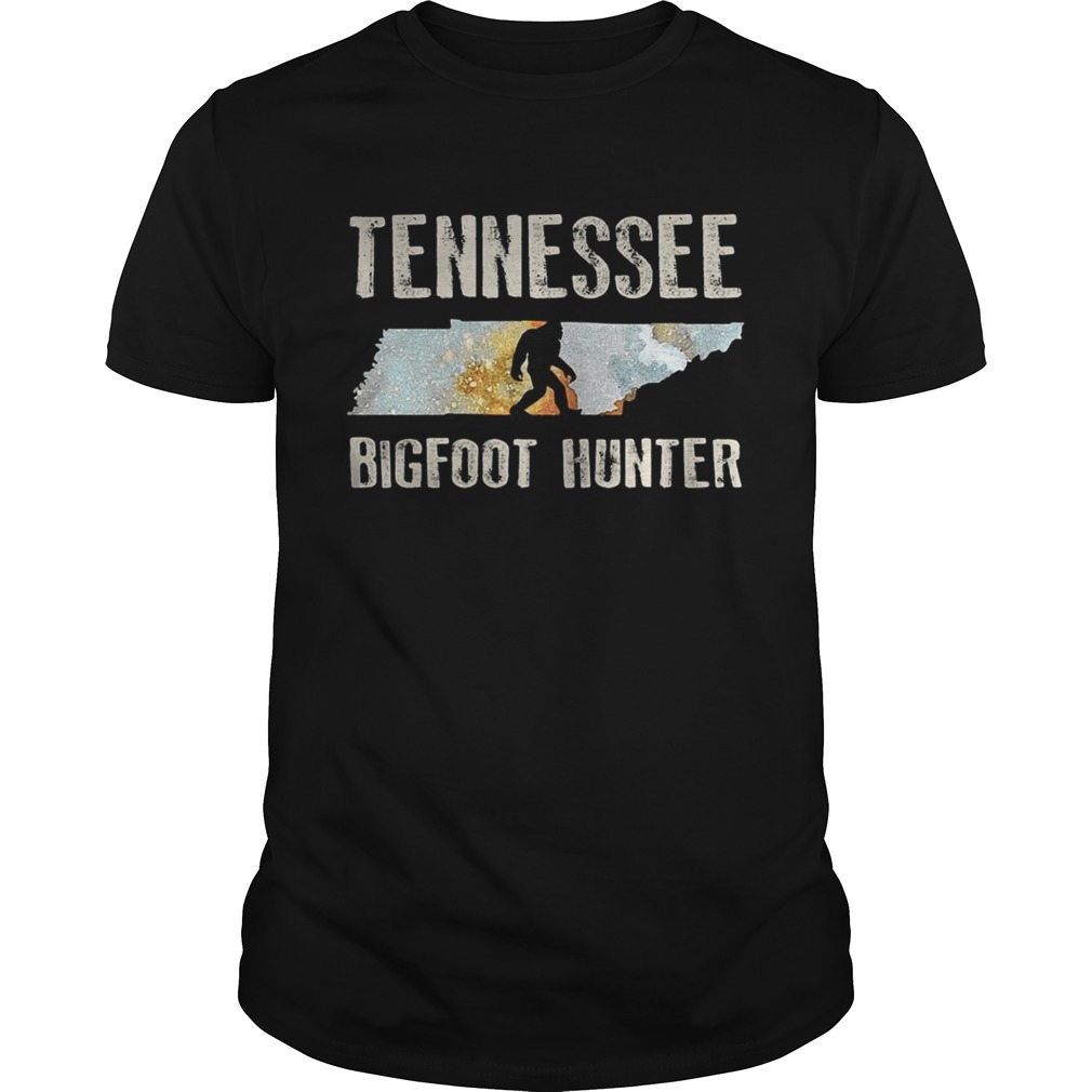 Tennessee bigfoot hunter sunset shirt