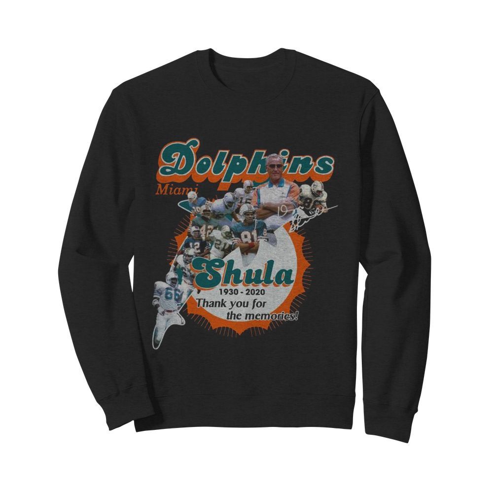 Thank You For The Memories Don Shula Signature  Unisex Sweatshirt