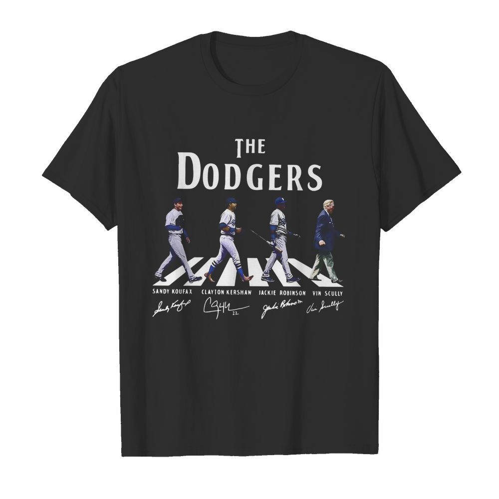 The Dodgers Abbey Road Signatures shirt