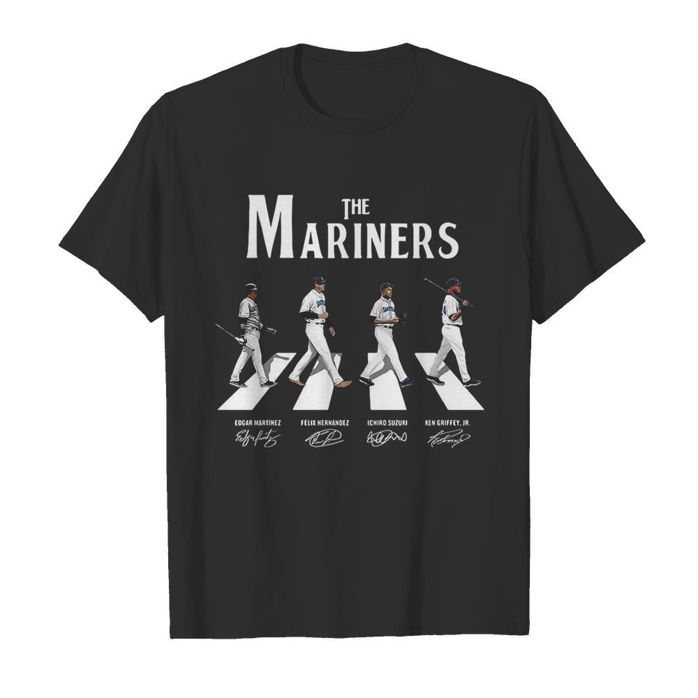 The Mariners Abbey Road Signatures shirt