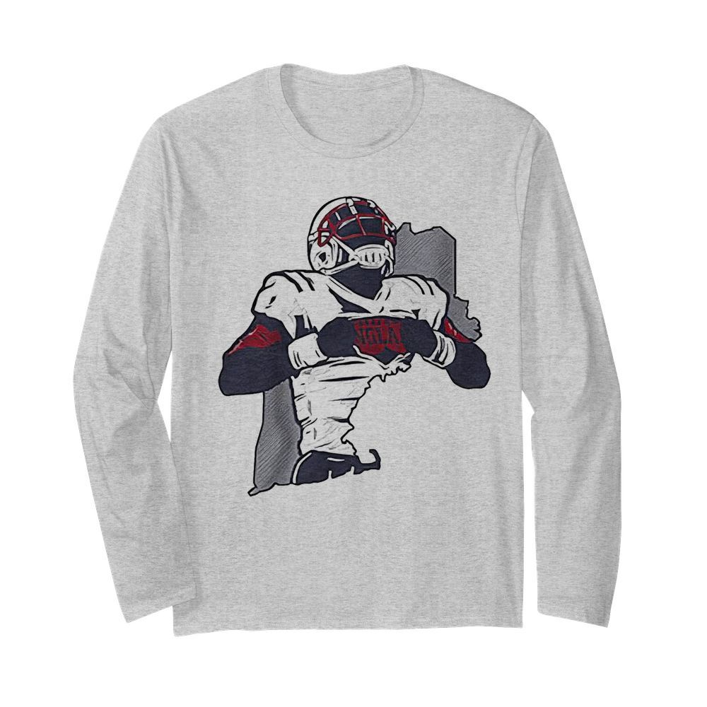 The Touchdown New England  Long Sleeved T-shirt 