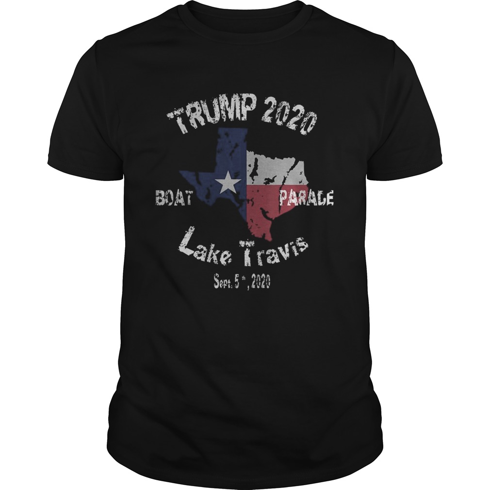 The Trump Lake Travis 2020 Boat Parade shirt