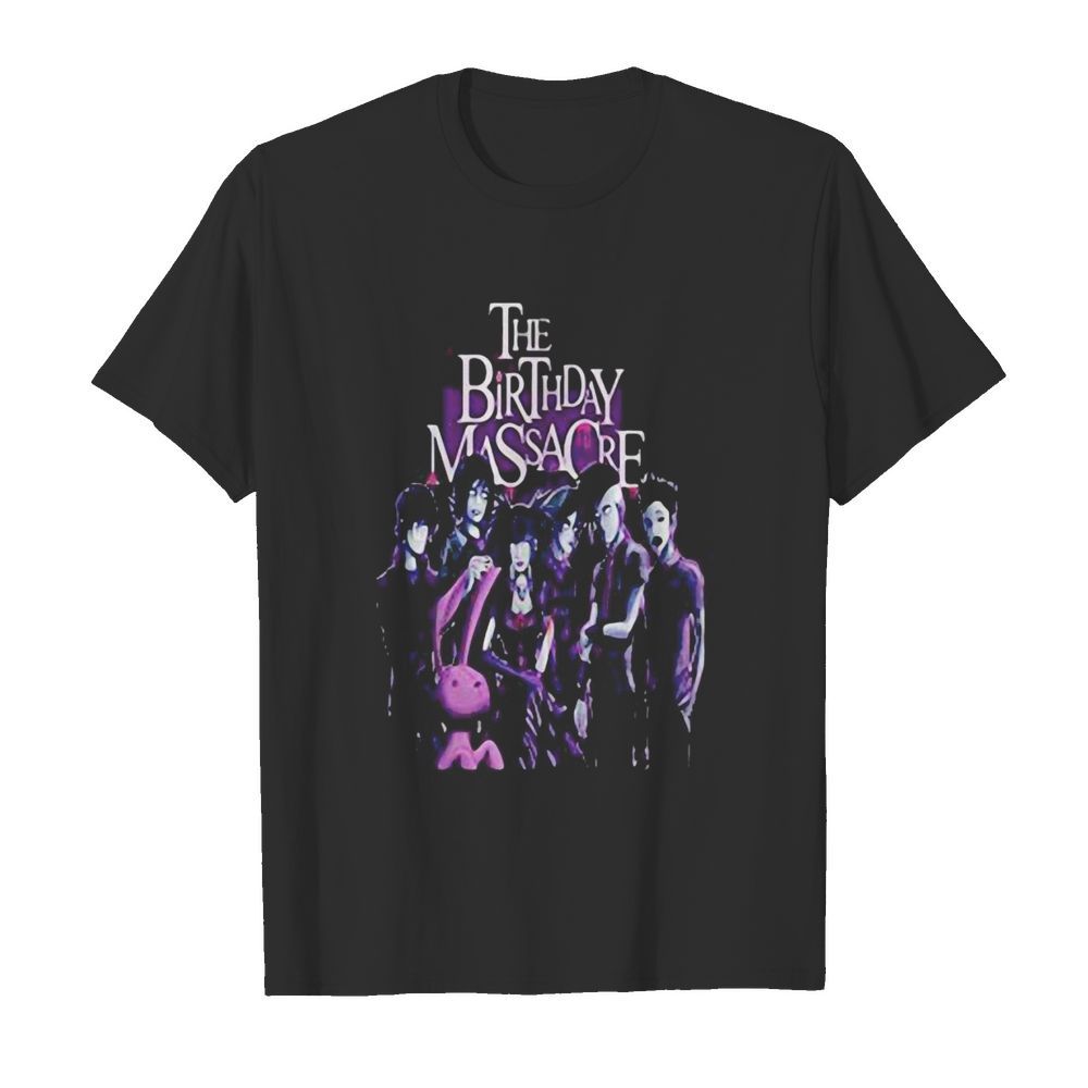 The birthday massacre band members shirt