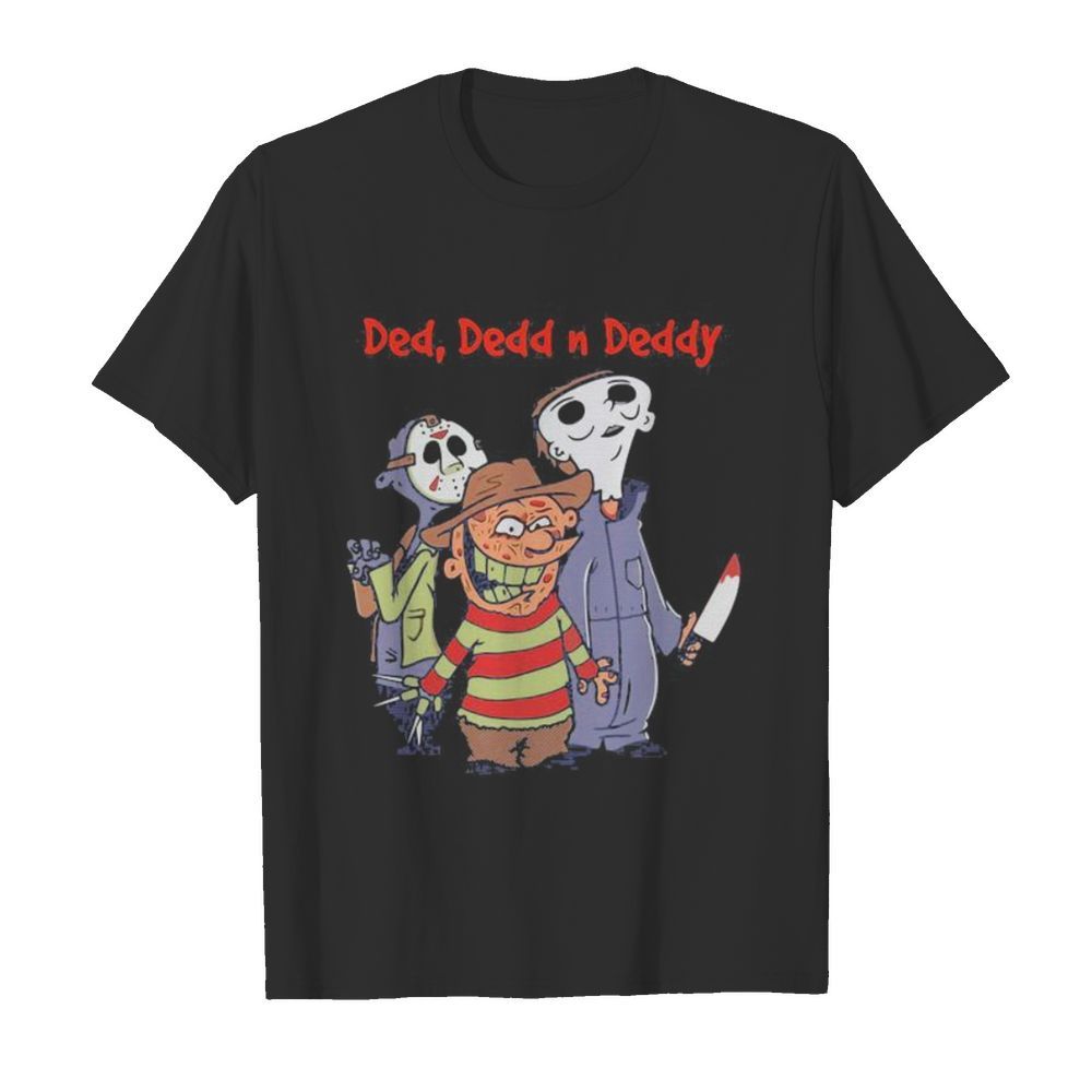 The cartoon halloween horror jason shirt