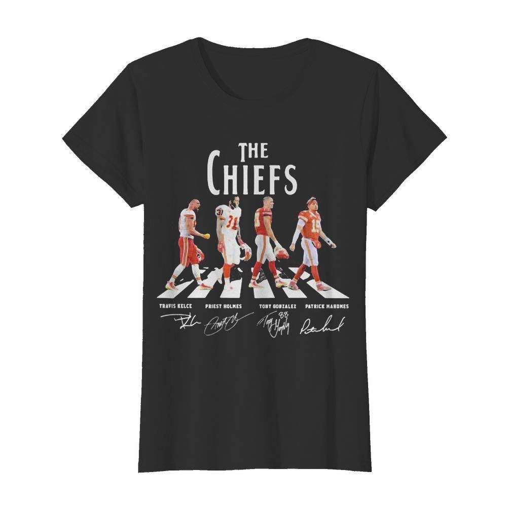 The chiefs abbey road players signatures  Classic Women's T-shirt