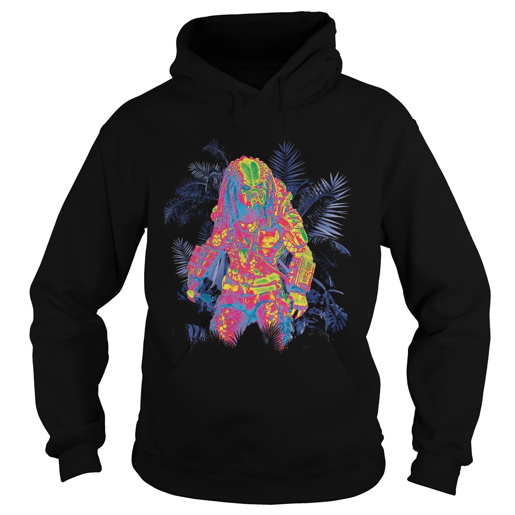 Thermal Fugitive Predator Yautja Movie Poster Arnie Nostromo Aliens  Hoodie