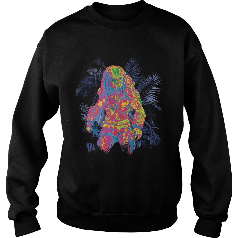 Thermal Fugitive Predator Yautja Movie Poster Arnie Nostromo Aliens  Sweatshirt