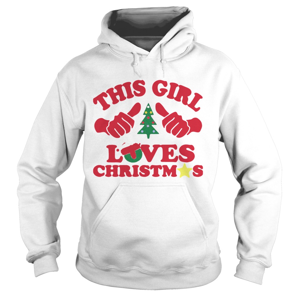 This Girl Loves Christmas  Hoodie