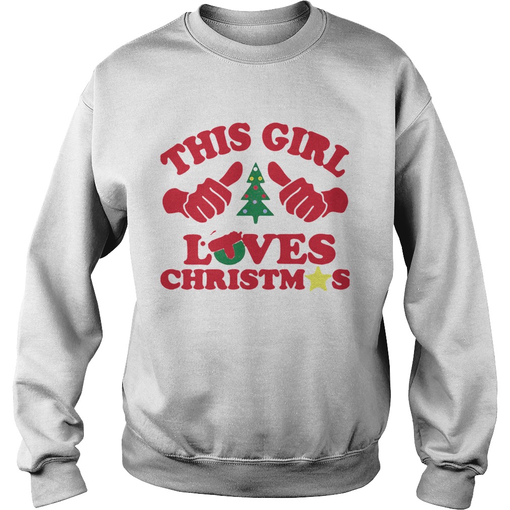 This Girl Loves Christmas  Sweatshirt