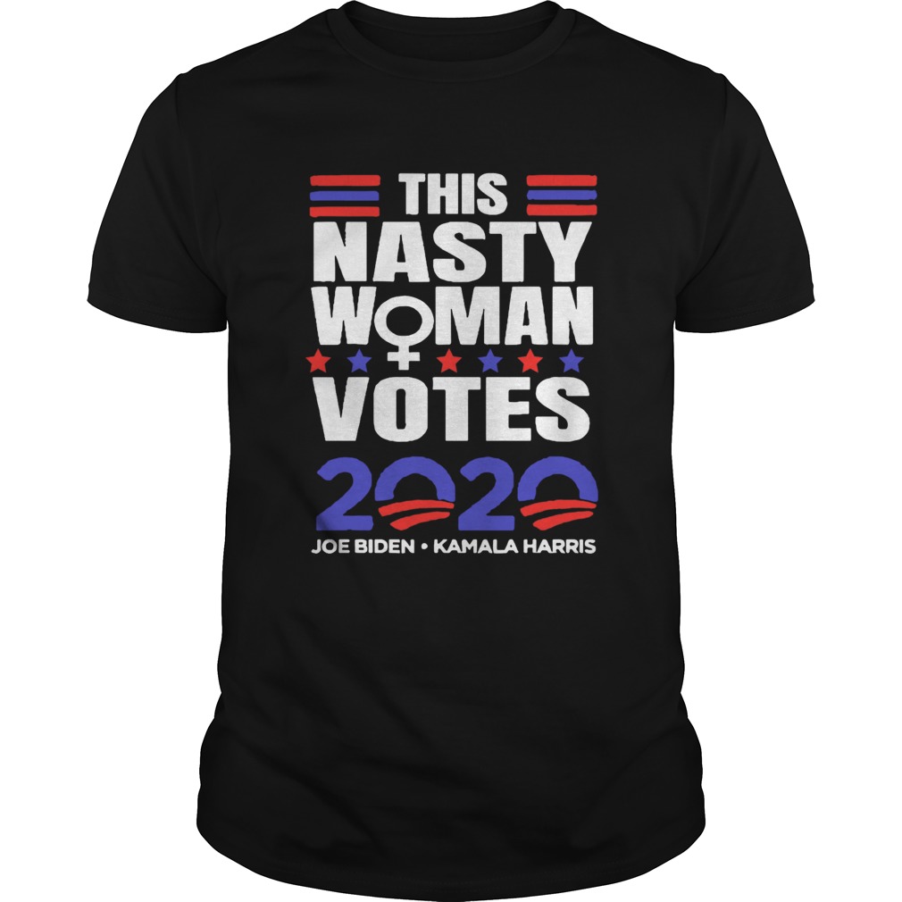 This Nasty Woman Votes Biden Harris 2020 Election Feminist shirt