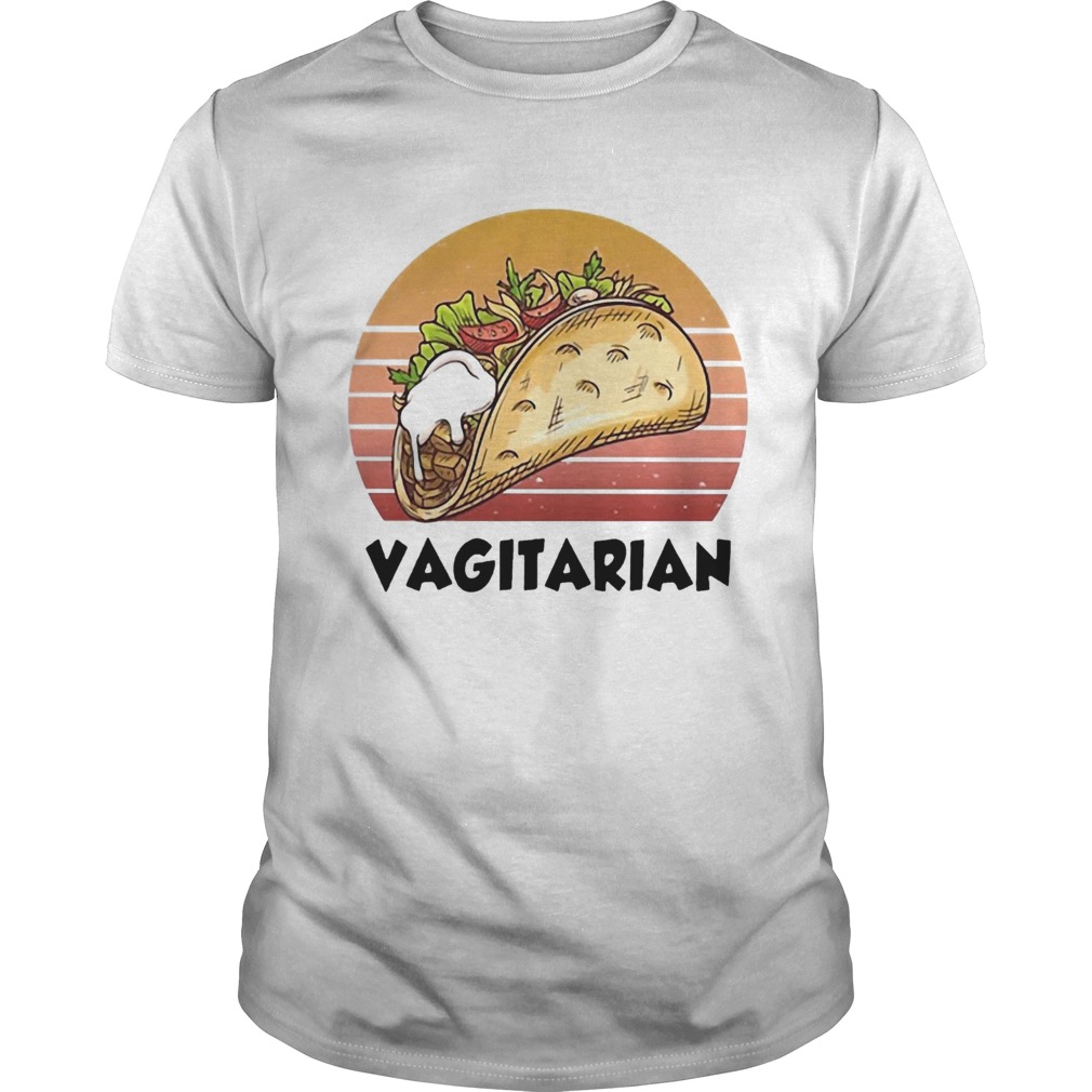 Top Vagiatarian Food Vintage Retro shirt