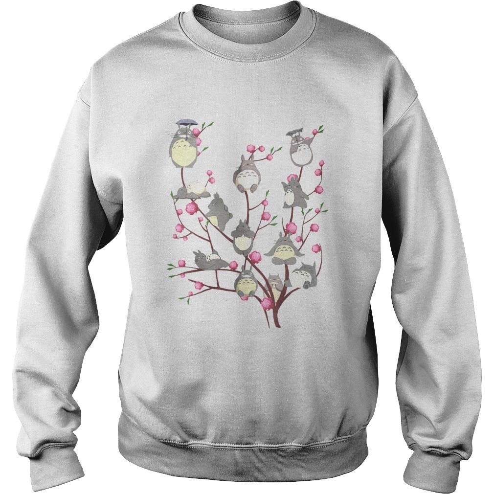 Totoro Cherry Blossom  Sweatshirt