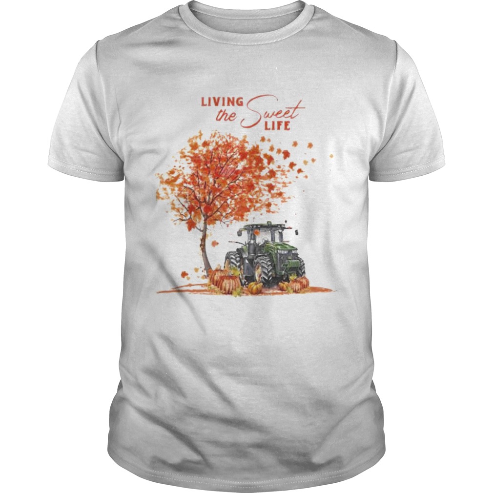 Tractor Autumn Living the sweet life  Unisex