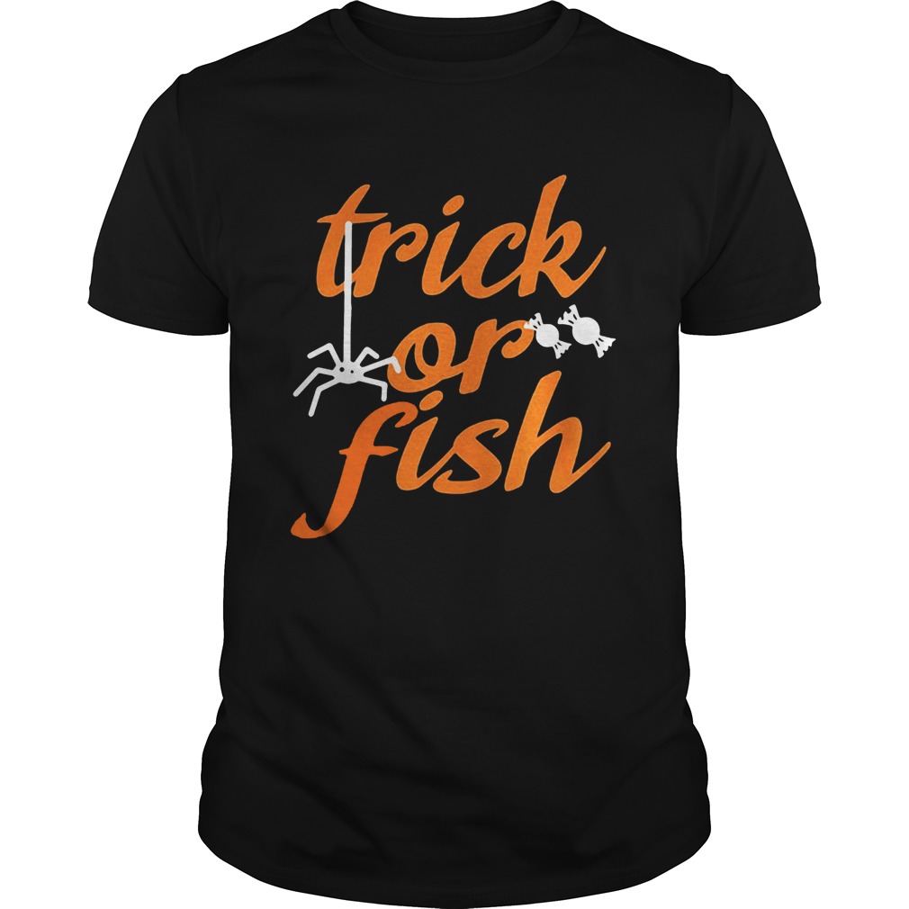 Trick or fish Halloween  Unisex