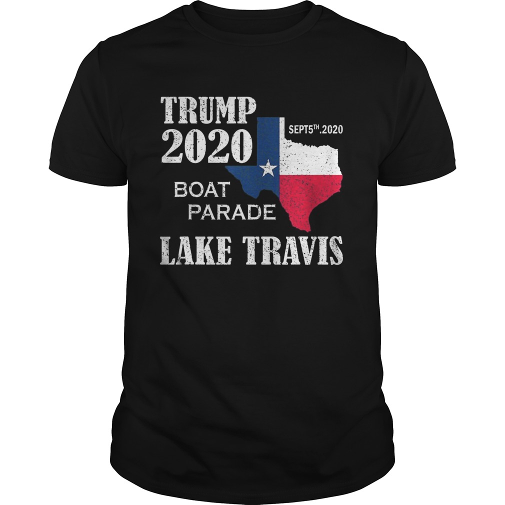 Trump Lake Travis 2020 Boat Parade shirt