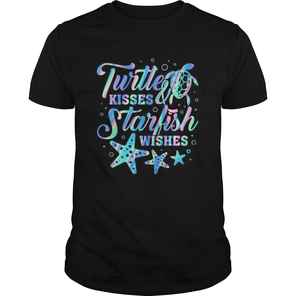 Turtte Kisses Starfish Wishes shirt