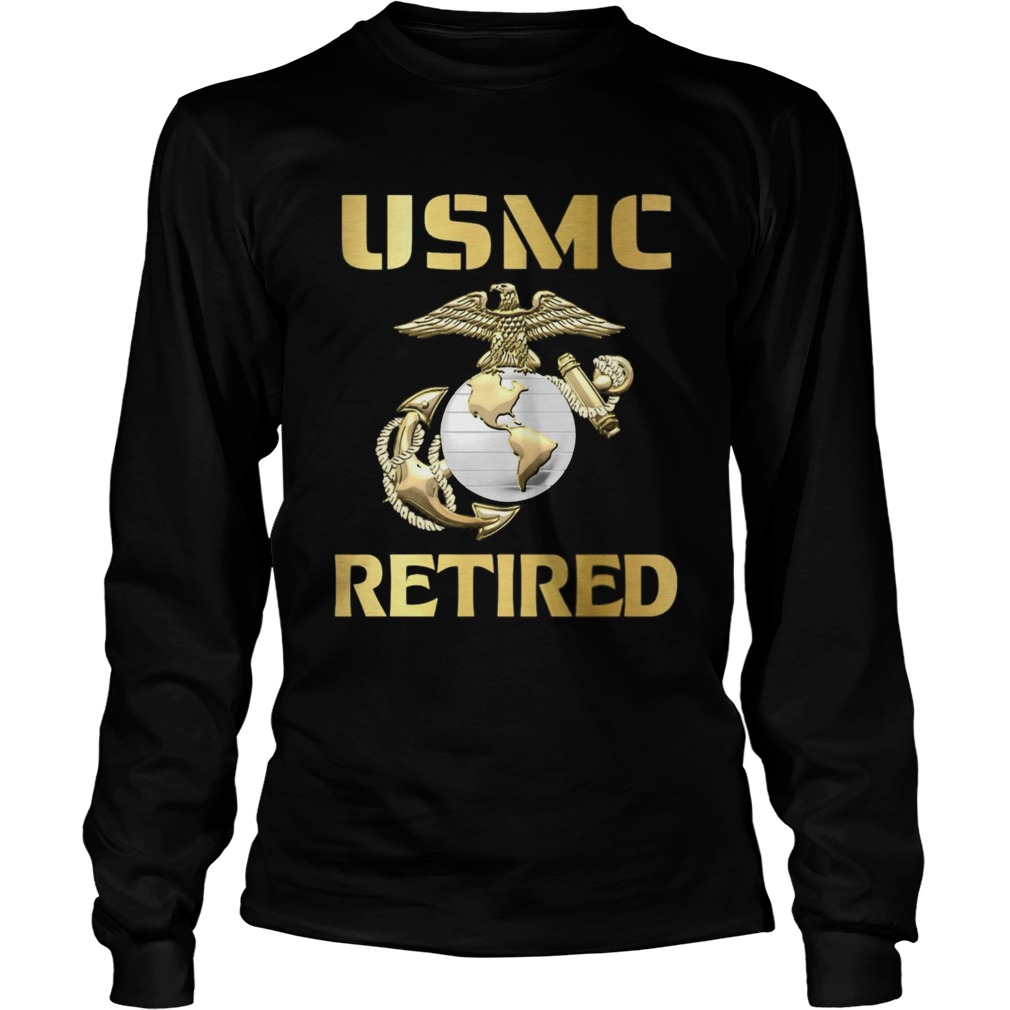 USMC Retired  Long Sleeve