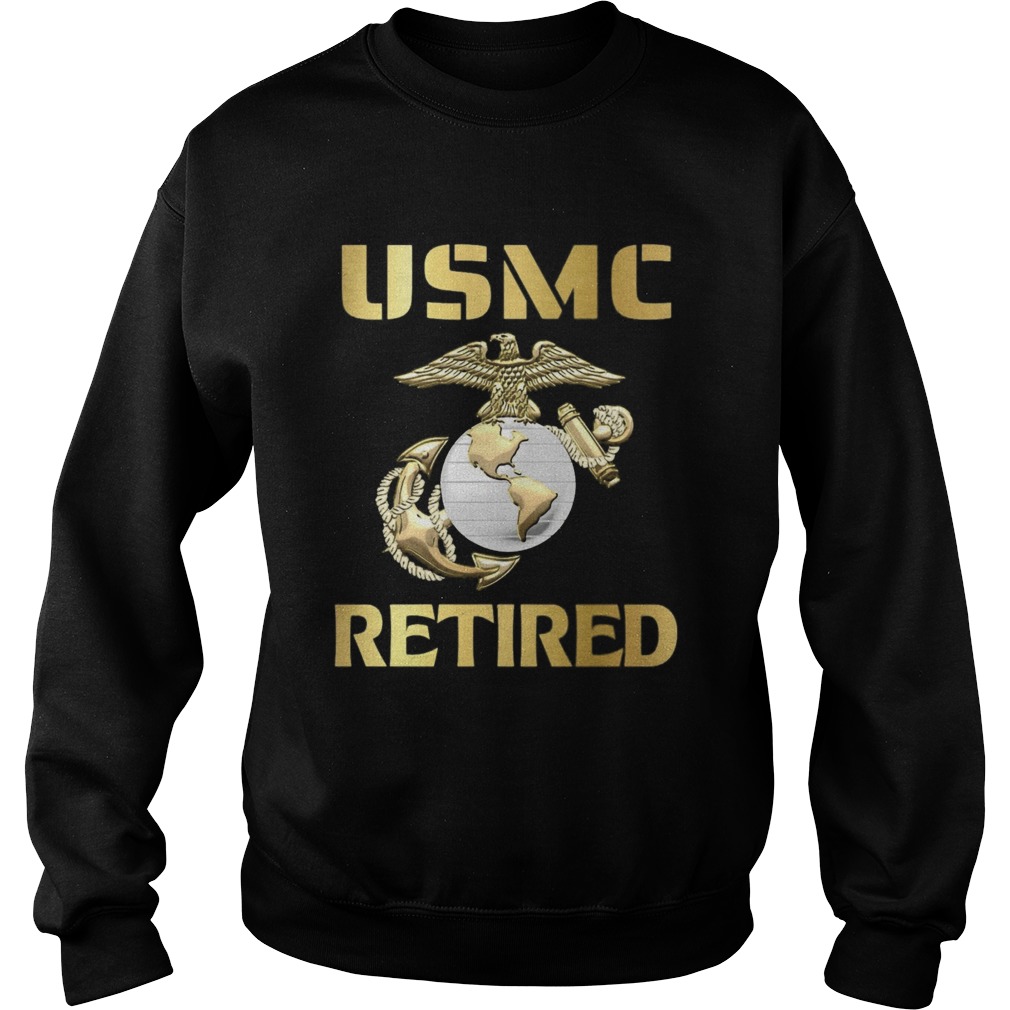 USMC Retired  Sweatshirt