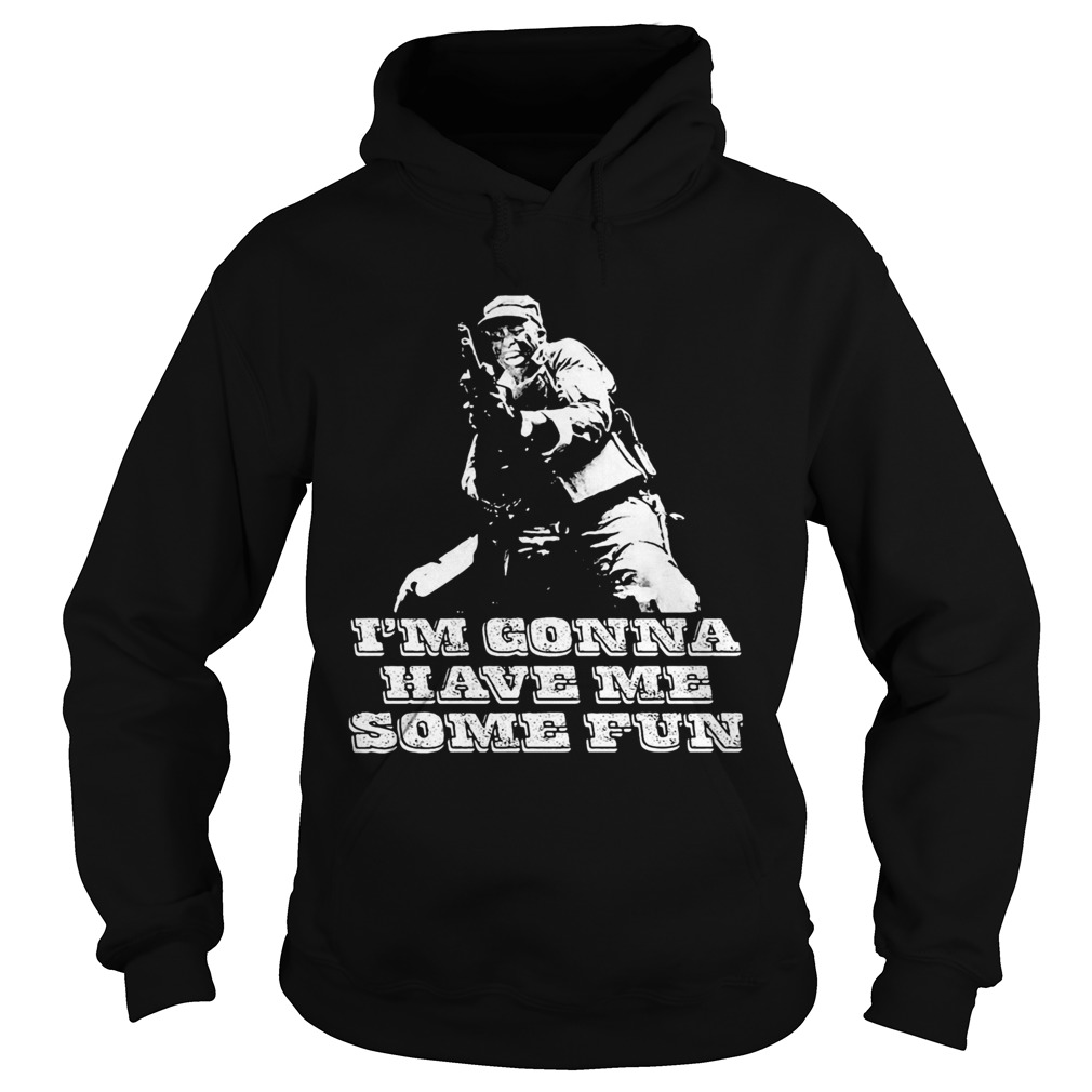 Veteran im gonna have me some fun  Hoodie