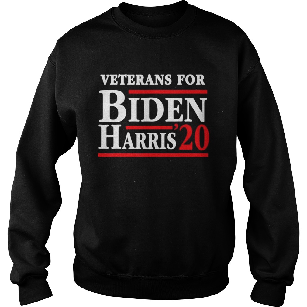 Veterans For Joe Biden Kamala Harris 2020 Election  Sweatshirt