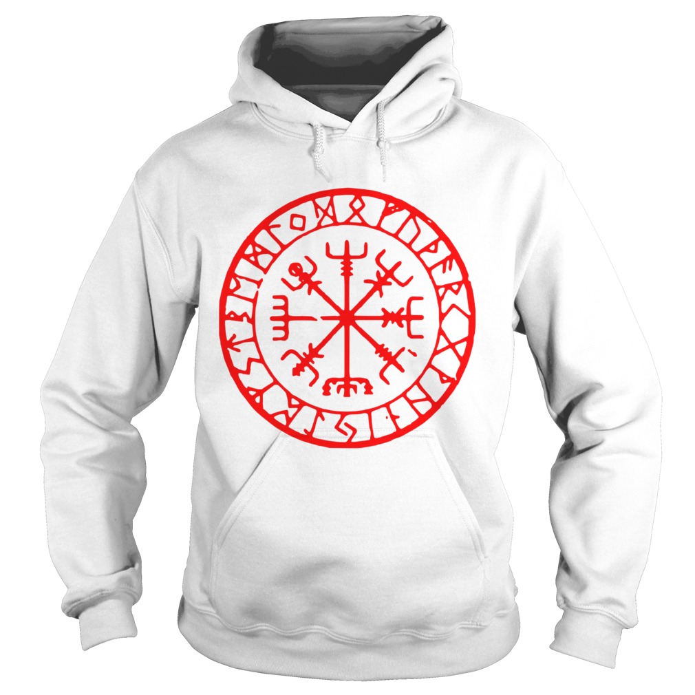 Vikings Rune Compass  Hoodie