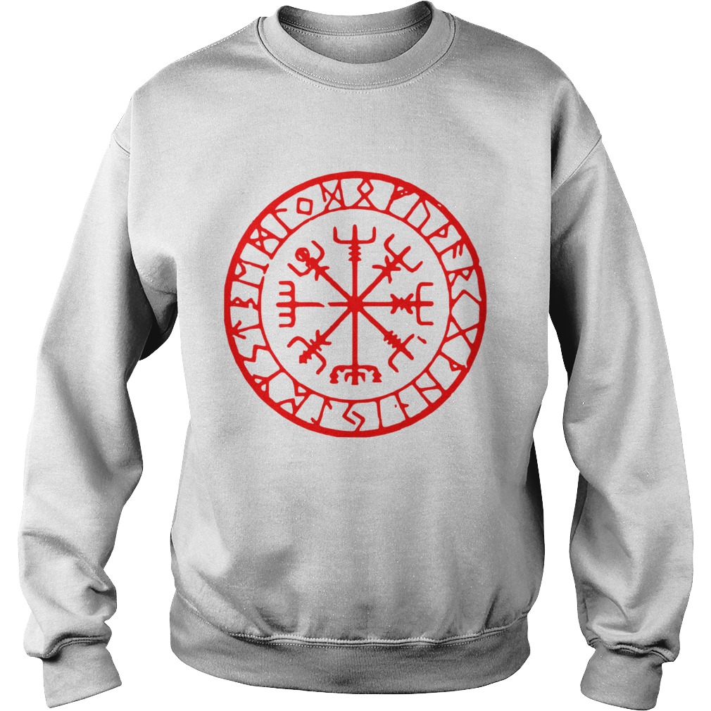 Vikings Rune Compass  Sweatshirt