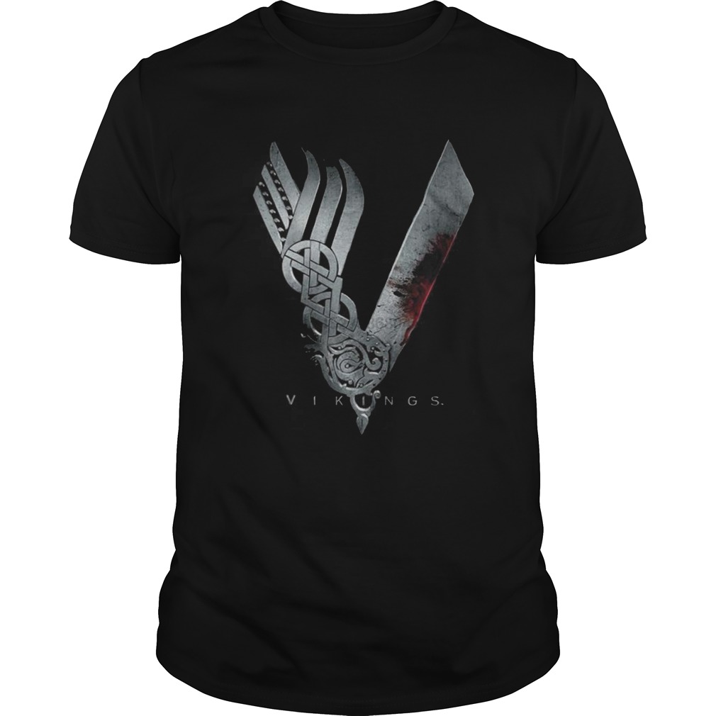 Vikings tv show logo shirt