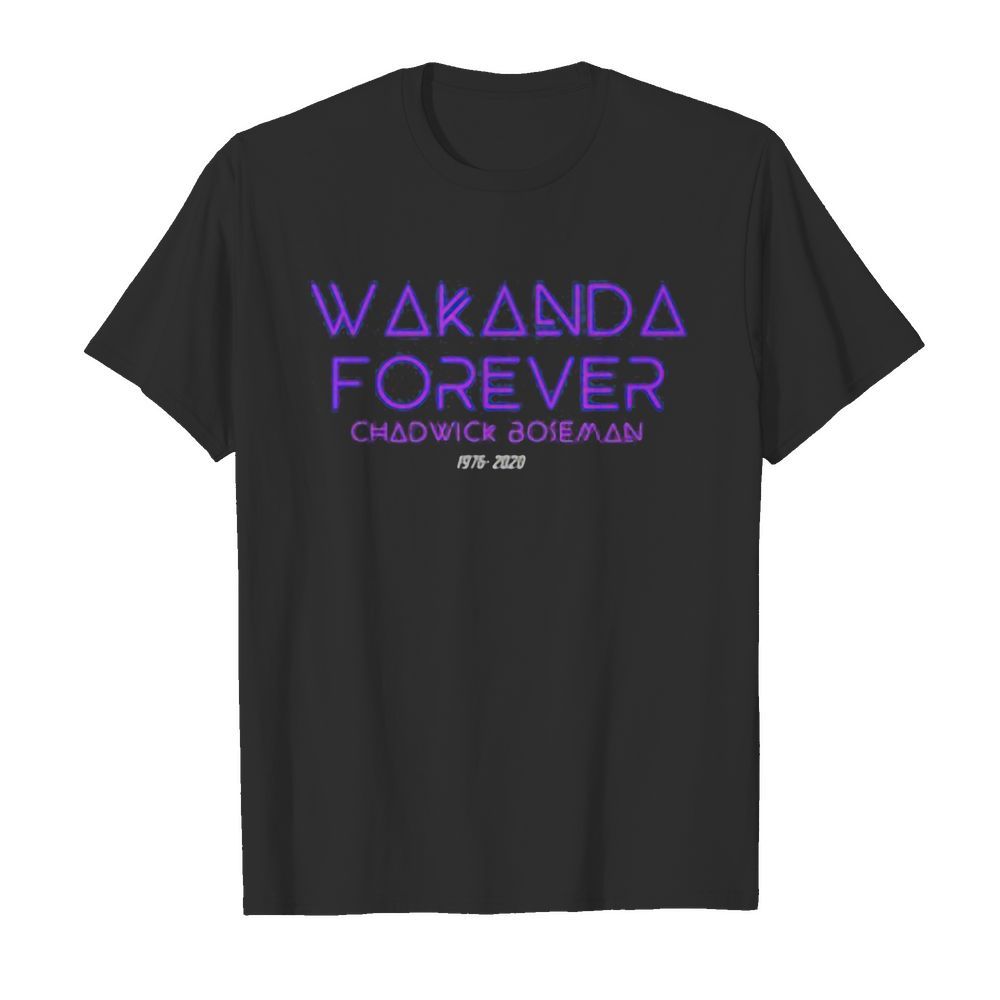 Wakanda forever rip chadwick black panther 1976 2020  Classic Men's T-shirt