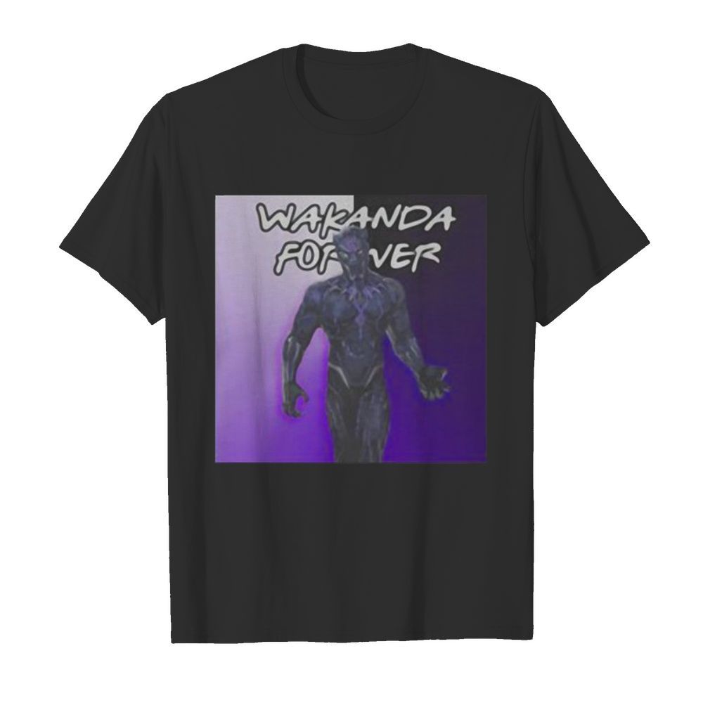 Wakanda forever rip chadwick boseman black panther rest in power  Classic Men's T-shirt