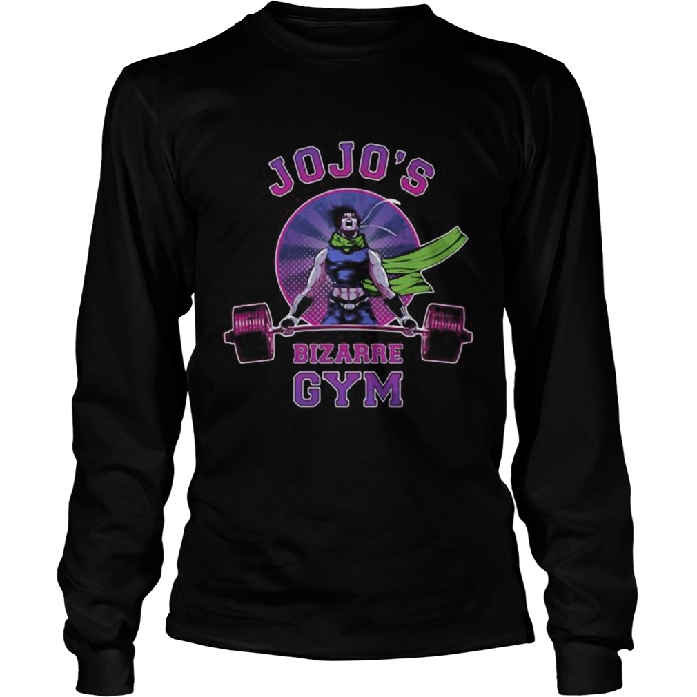 Weightlifting jojos bizarre gym  Long Sleeve