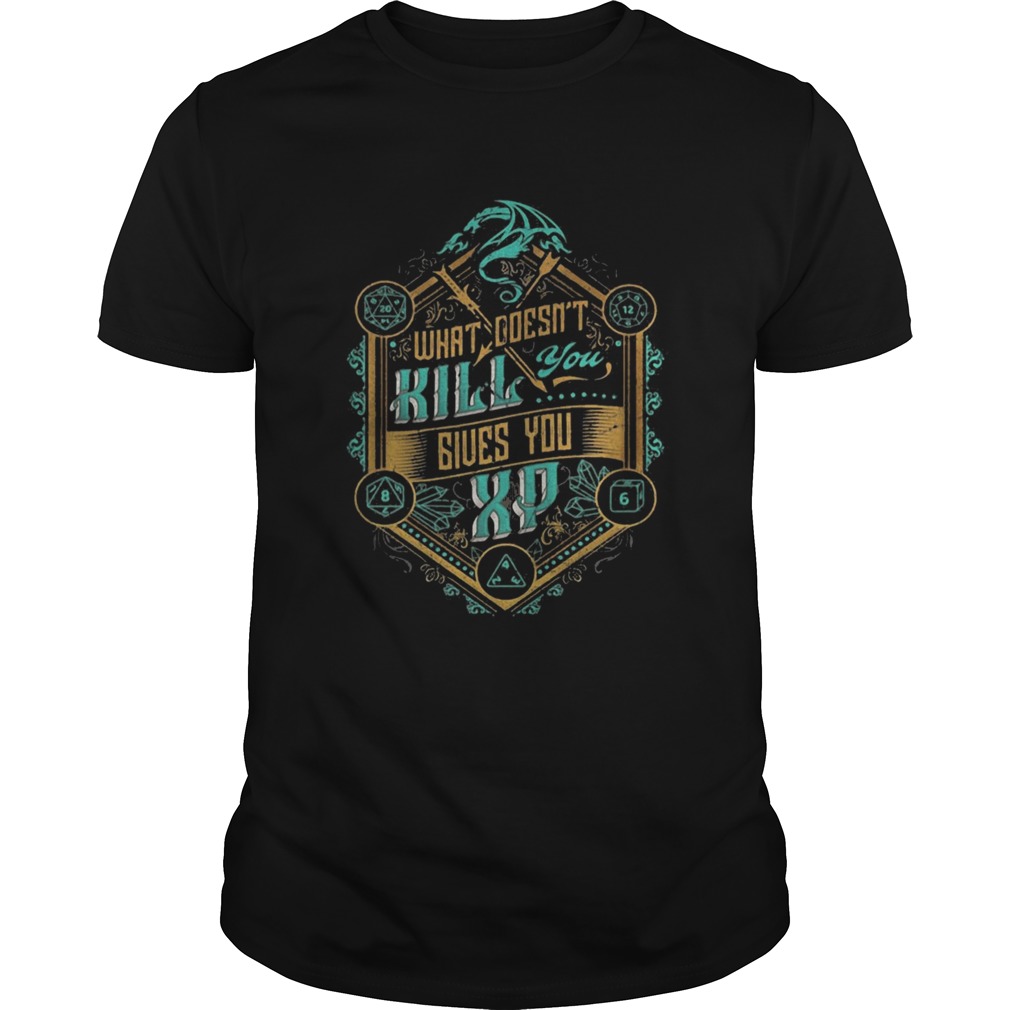 What doesnt kill you gives you xp satan shirt