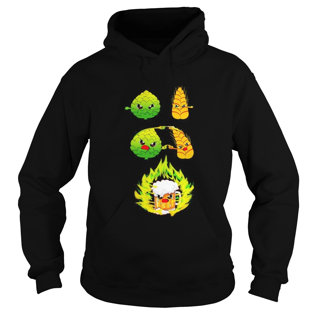 Wheat Beer Hops Fusion Beer  Hoodie