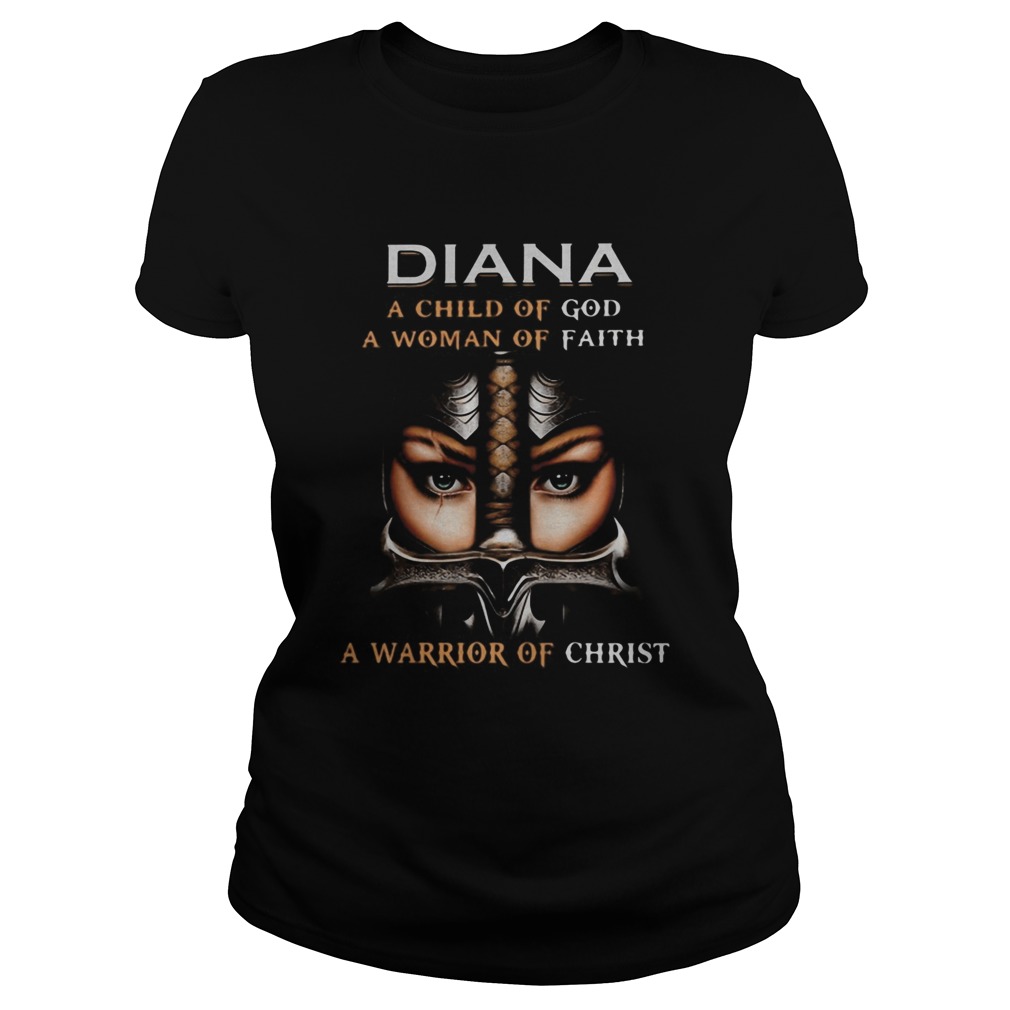 Woman warrior armor of god diana a child of god a woman of faith a warrior of christ  Classic Ladies