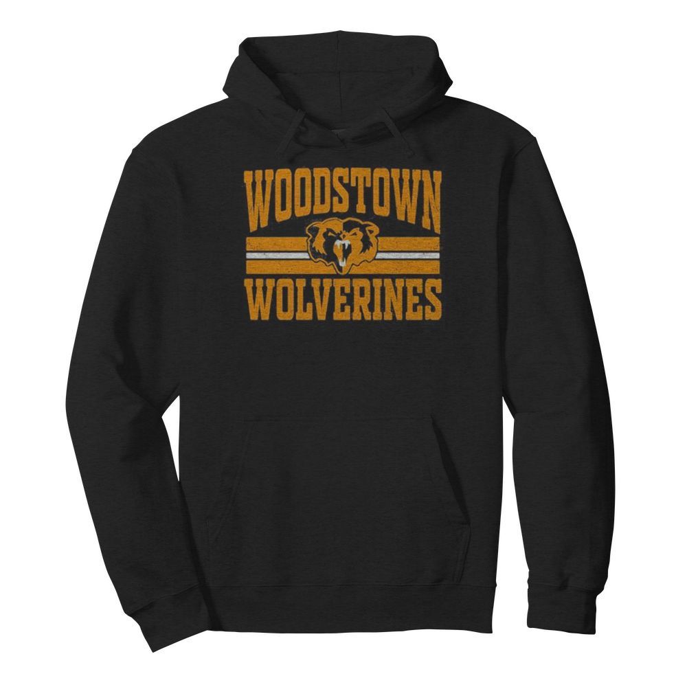 Woodstown wolverines high school logo  Unisex Hoodie