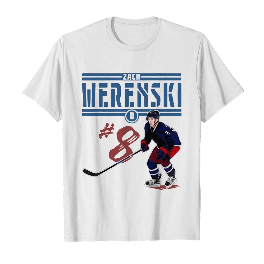 Zach Werenski Columbus Hockey Official shirt