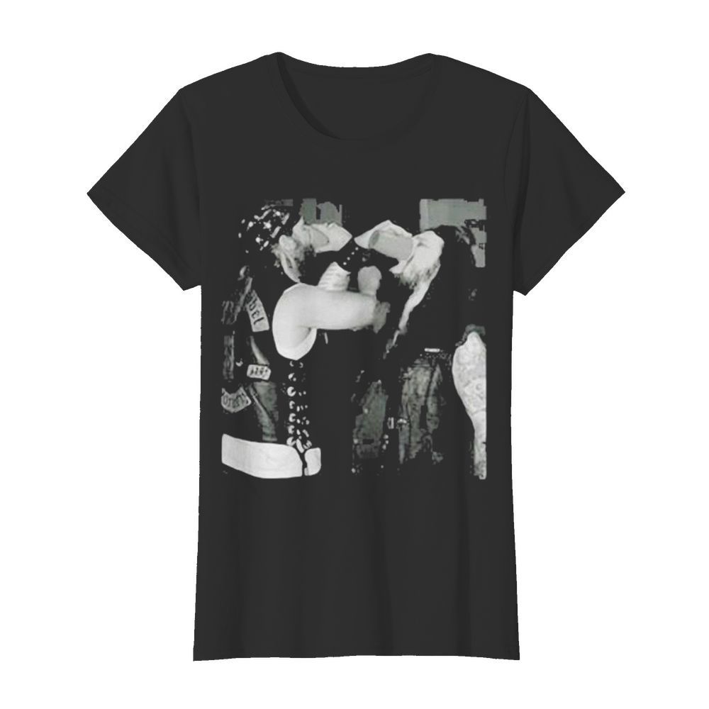 Zakk wylde and dimebag darrell hug  Classic Women's T-shirt