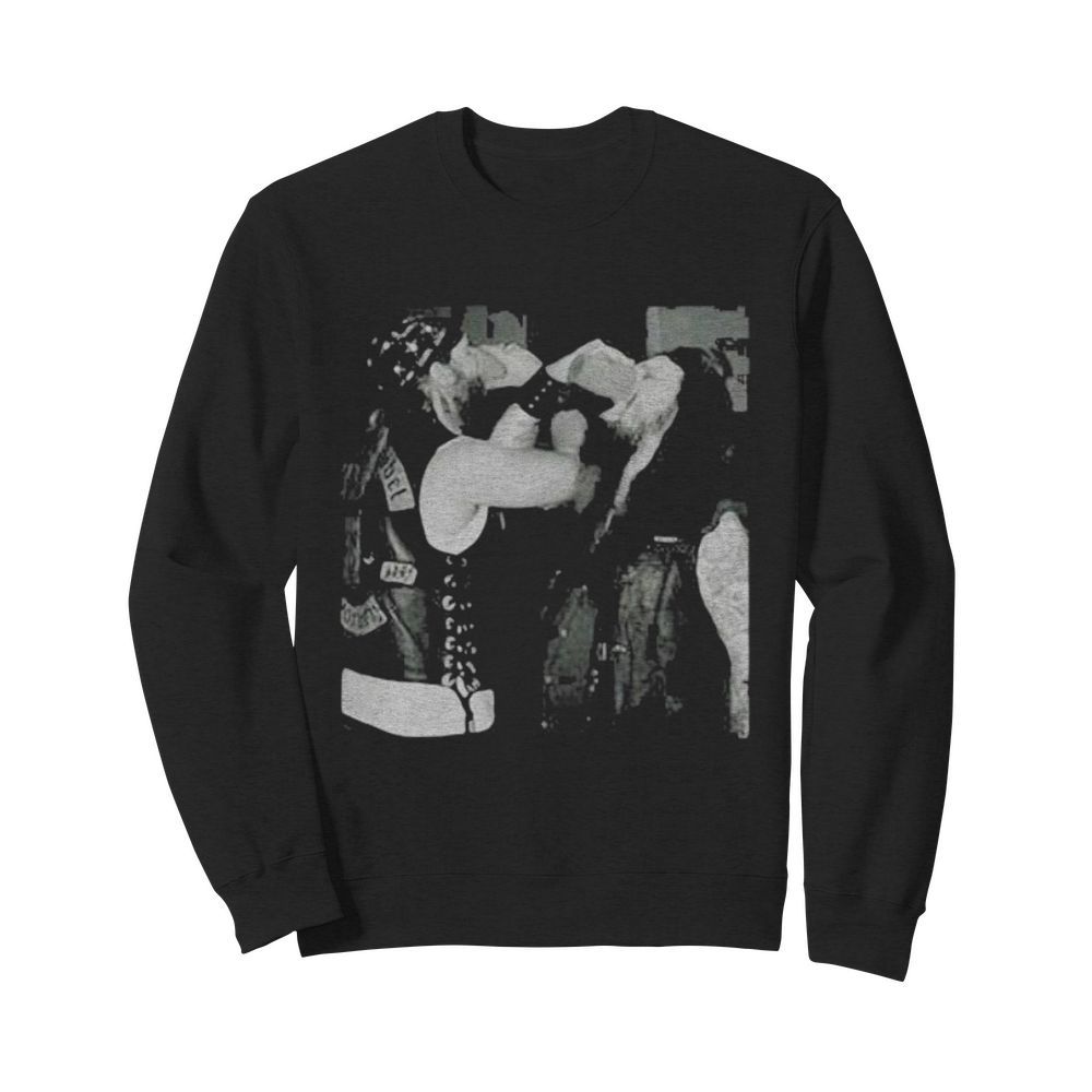 Zakk wylde and dimebag darrell hug  Unisex Sweatshirt