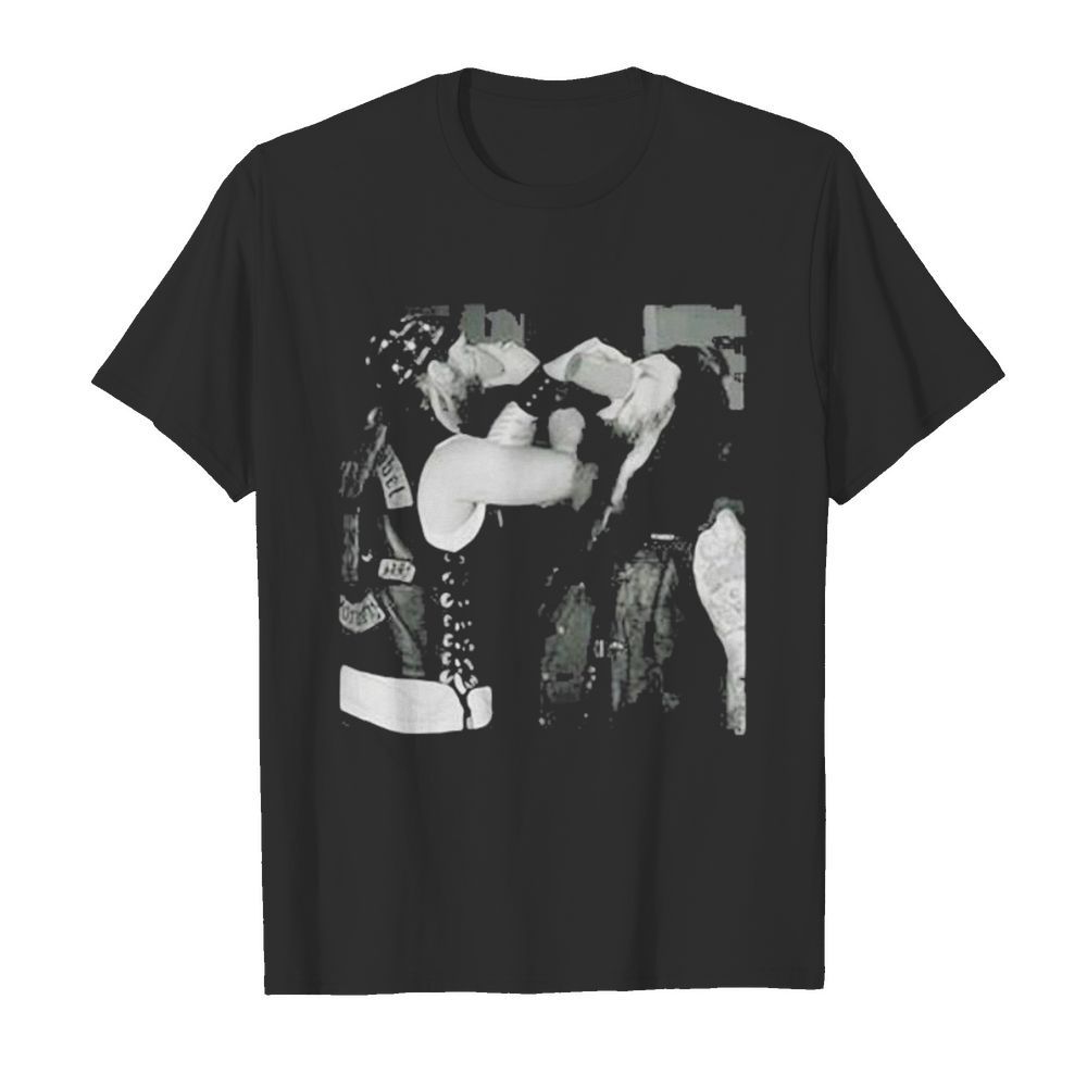 Zakk wylde and dimebag darrell hug shirt