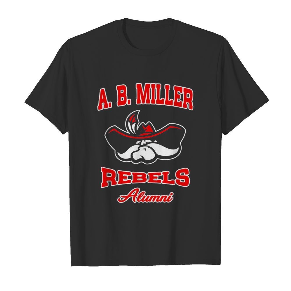 a.b. miller rebels alumni shirt