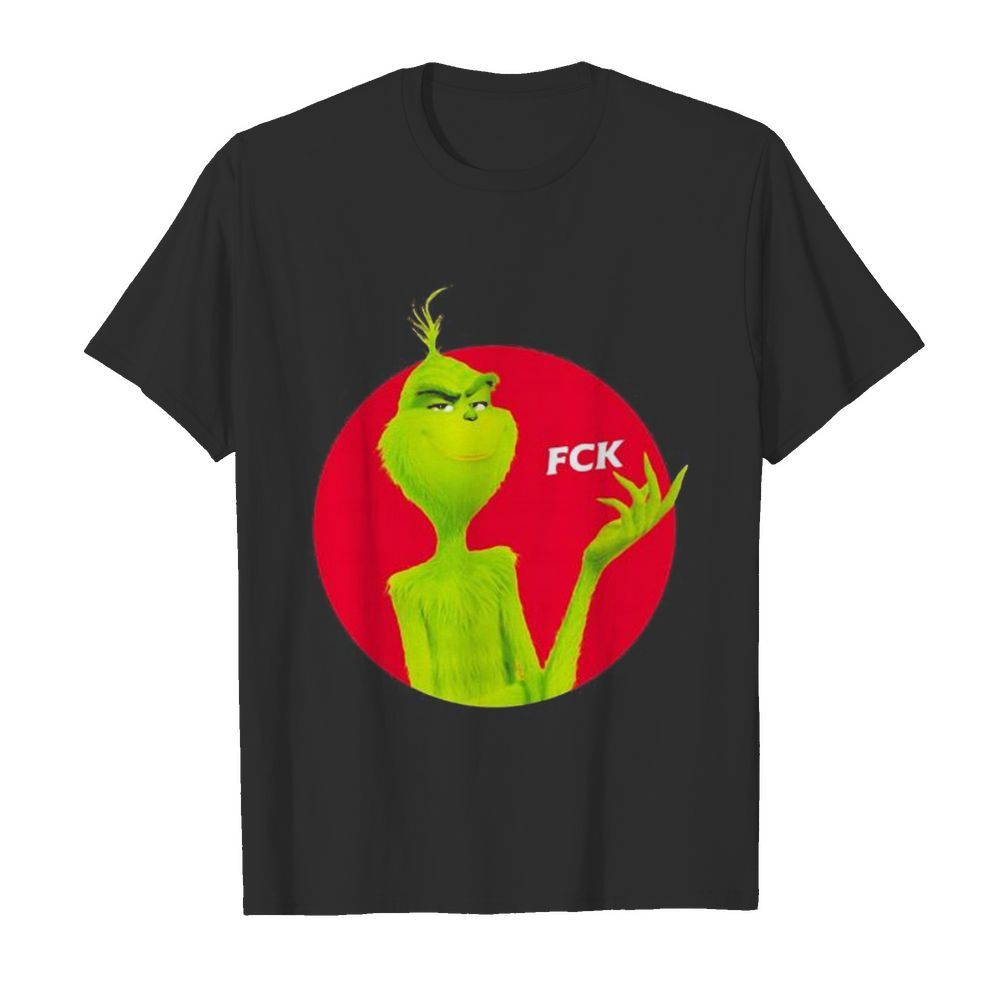 grinch fck logo shirt