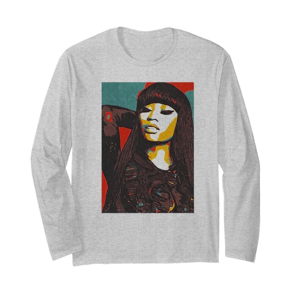 nicki minaj art  Long Sleeved T-shirt 