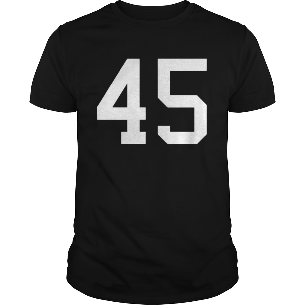 number 45 shirt