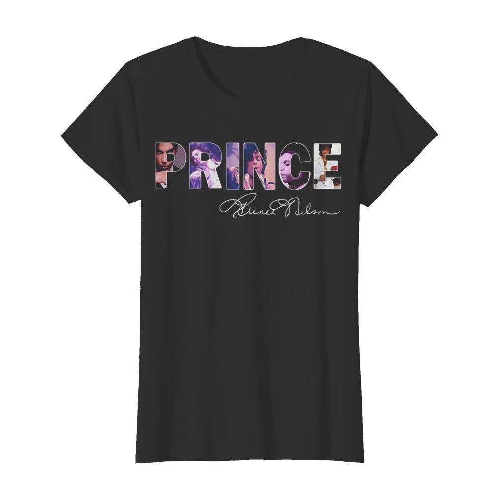 prince singer signature  Classic Women's T-shirt