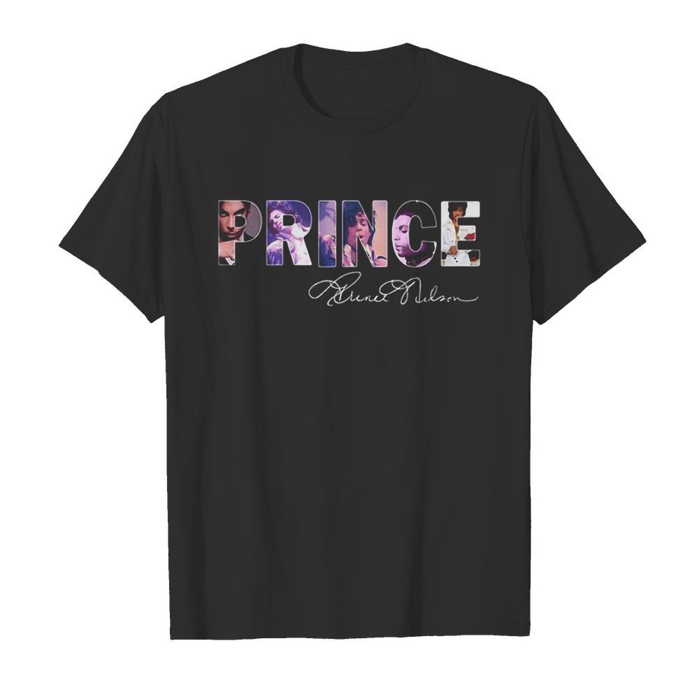 prince singer signature shirt