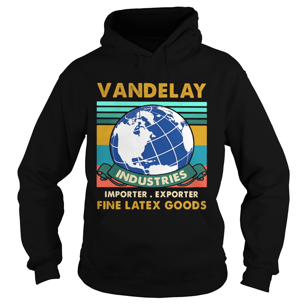 vandelay industries importer exporter fine latex goods vintage retro  Hoodie